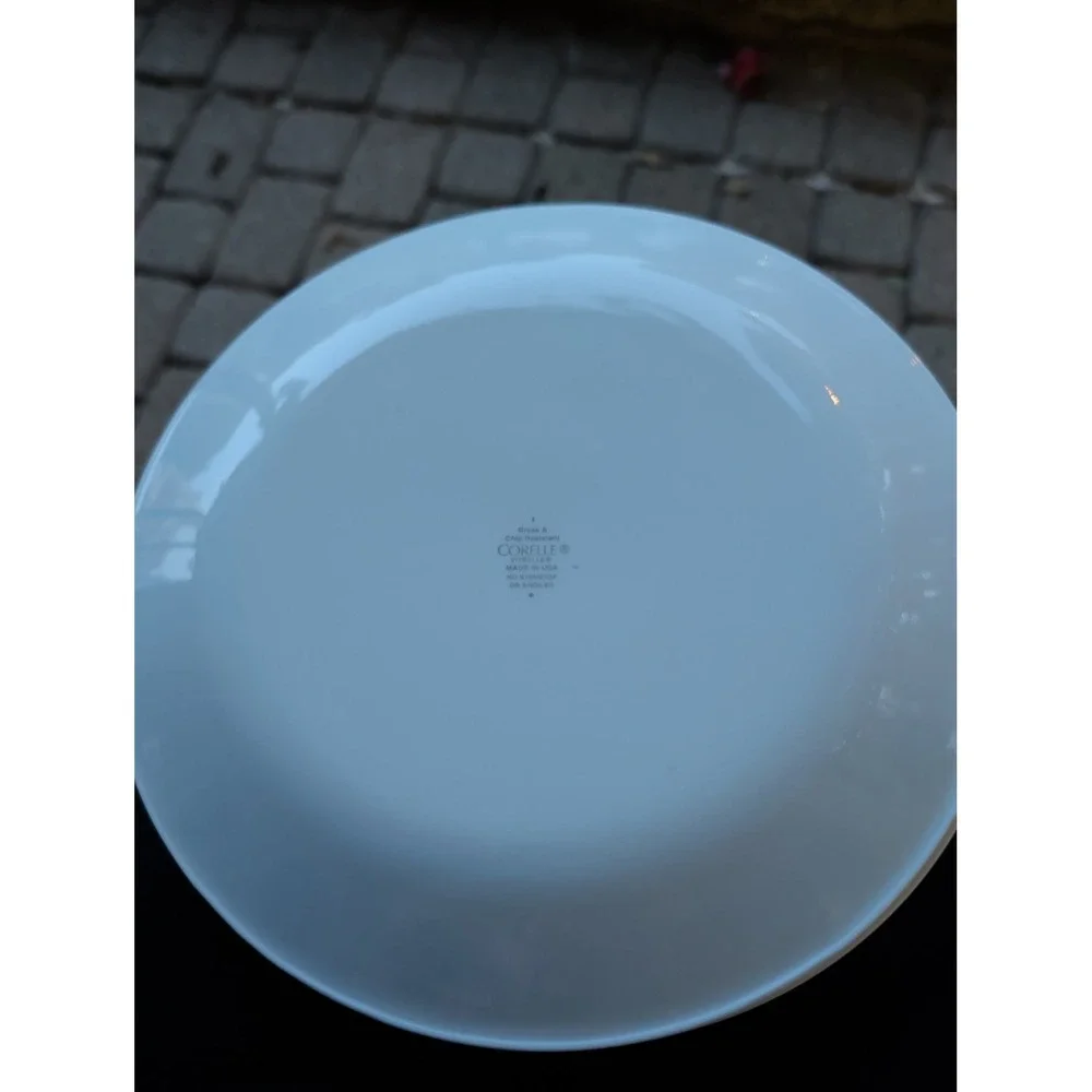 Corelle South Beach Turquoise Blue Polka Dot 10 1/4
